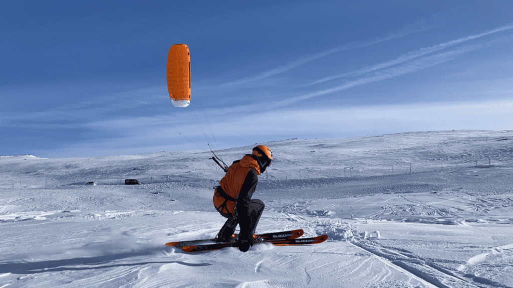 Snowkitingový kurz v Norsku