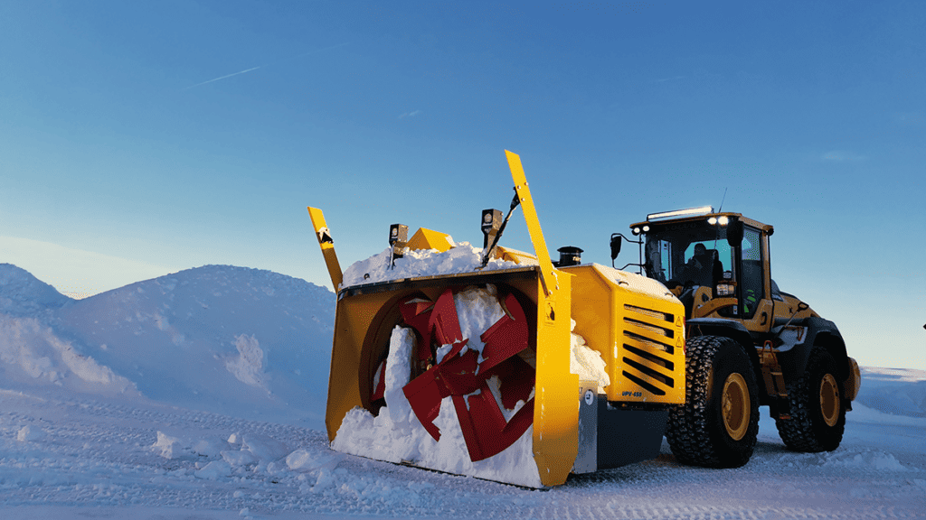 Snowkitingové pláně Hardangervidda, Norsko pro snowkiting