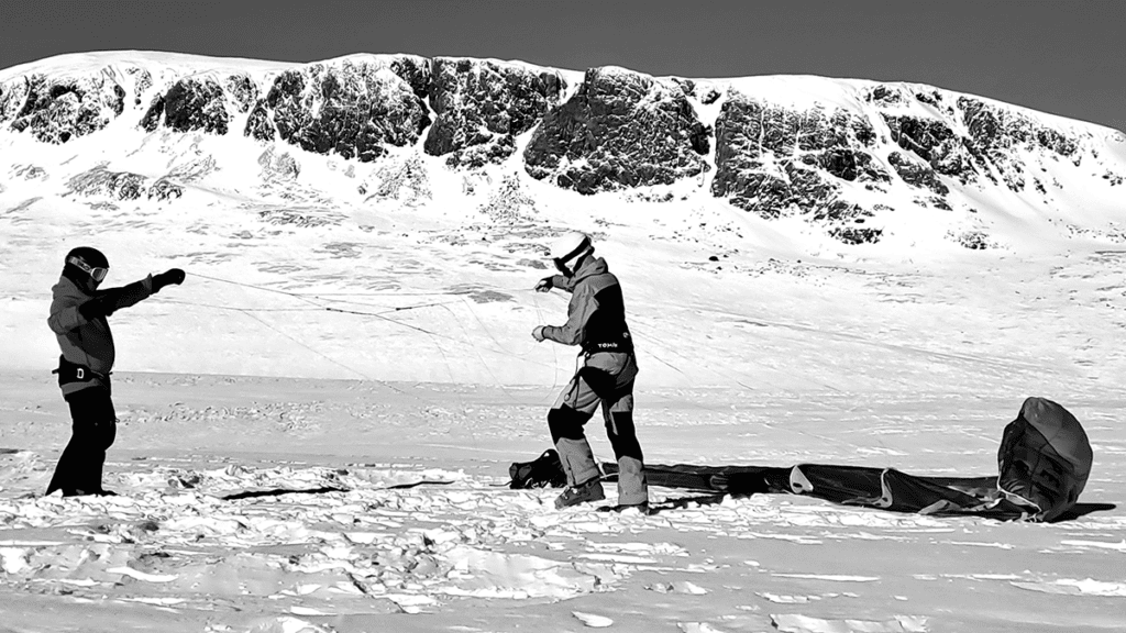 Snowkiting kurz Norsko, Hardangervidda