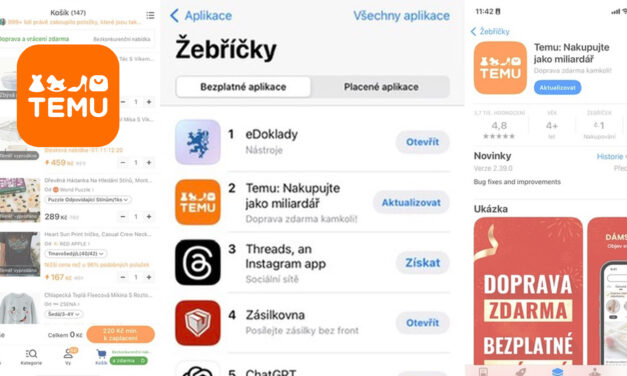 Zboží za pár kaček z Číny: Temu je nejstahovanější aplikací