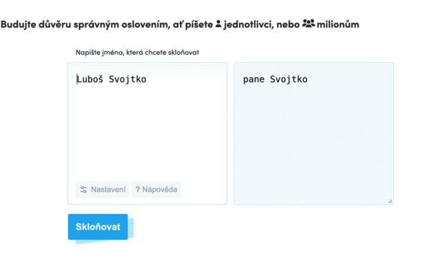Jak na správné oslovení? Čeština v tom má jasno